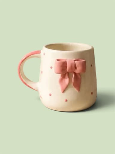 Blue Bow Mug 2