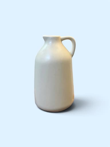 Cream Ceramic Vase 1