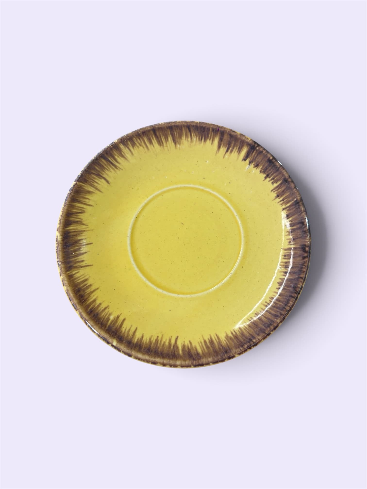 Amber Drip Plate