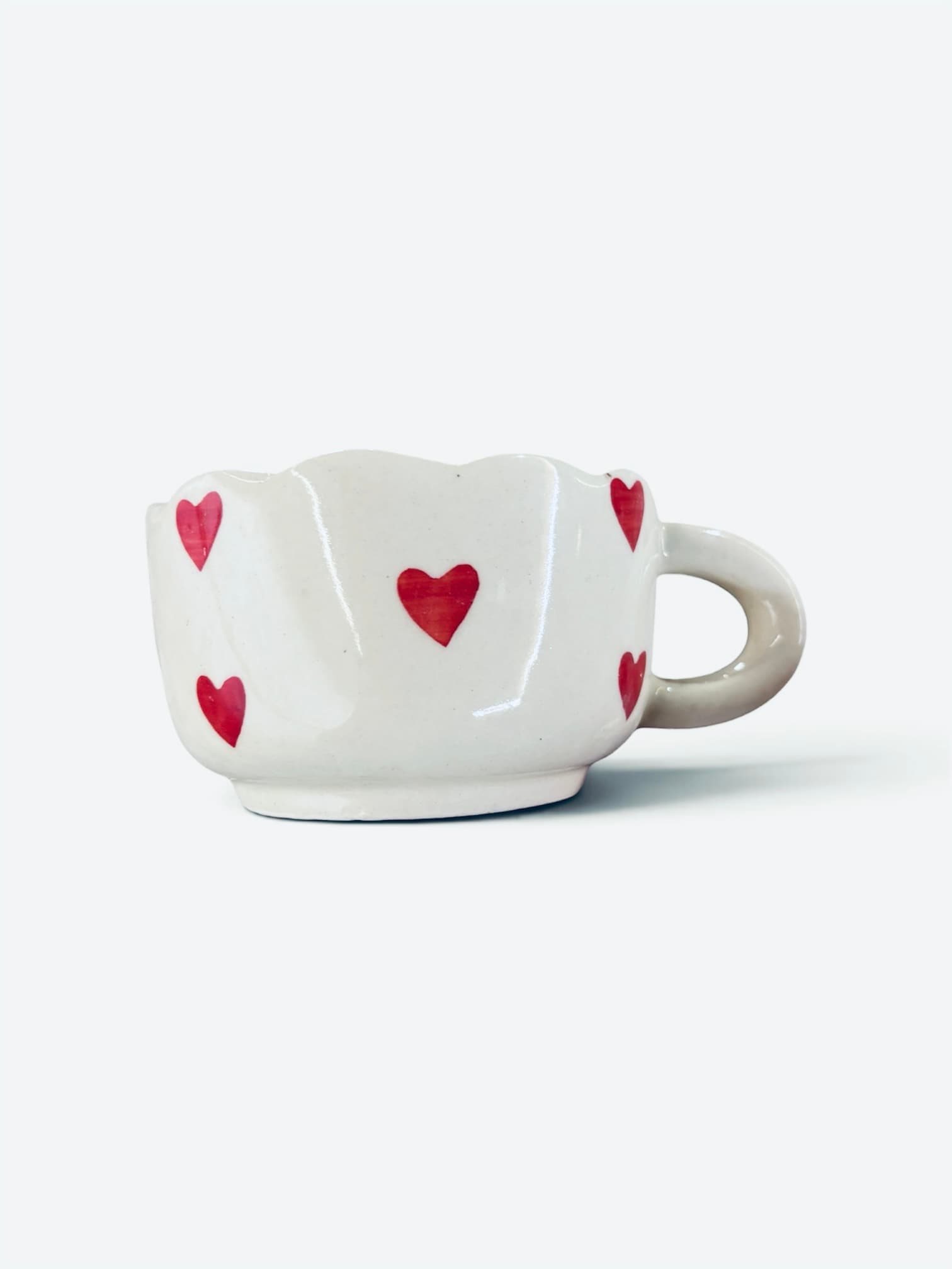 Scallop Heart Mug