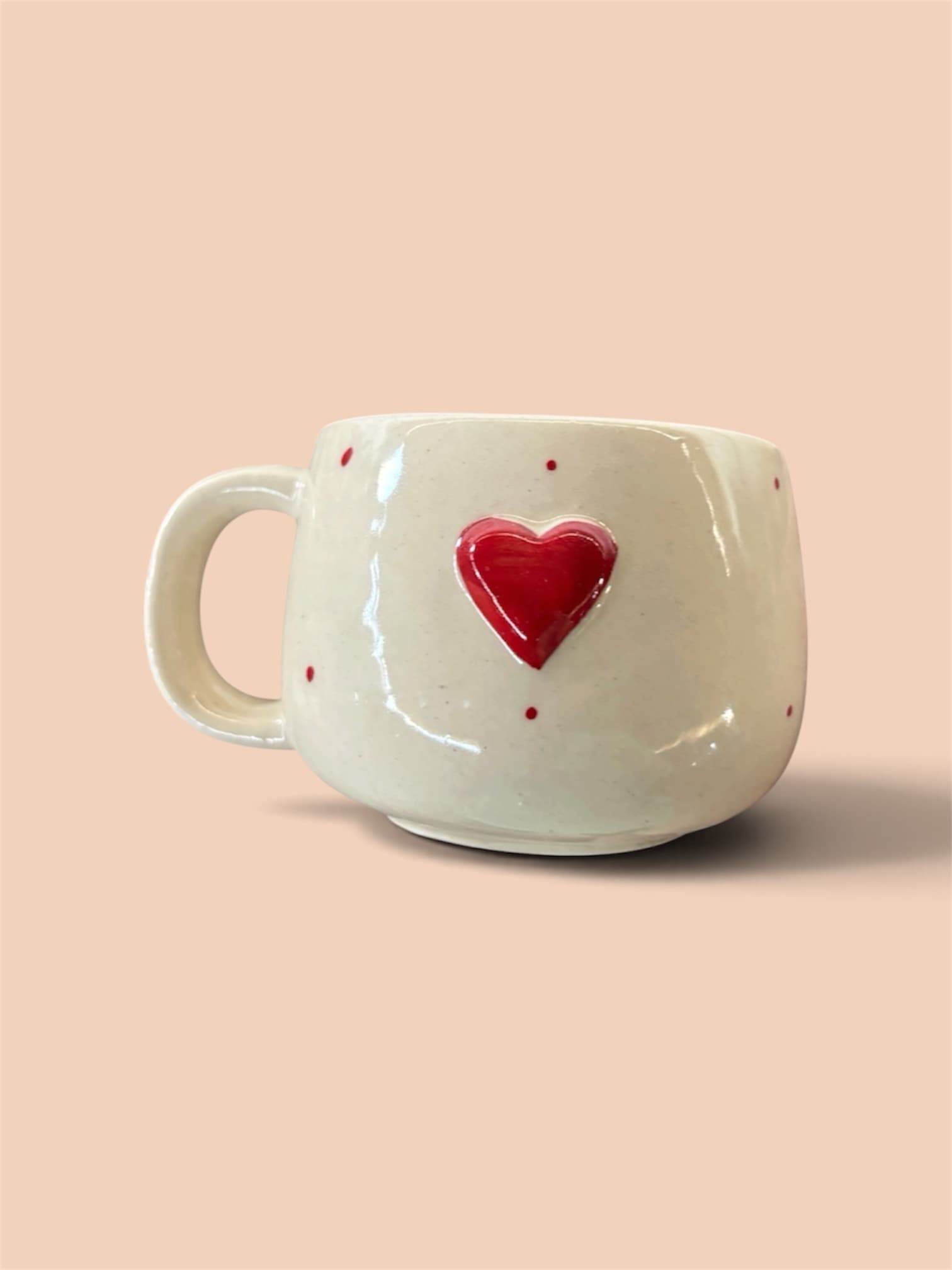 Single Heart Mug